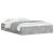 Cadru de pat cu sertare, gri beton, 150x200 cm, lemn prelucrat GartenMobel Dekor