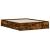 Cadru pat cu sertare stejar fumuriu 150x200 cm lemn prelucrat GartenMobel Dekor