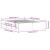 Cadru pat cu sertare alb extralucios 140x200 cm, lemn prelucrat GartenMobel Dekor