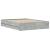 Cadru de pat cu sertare, gri beton, 140x200 cm, lemn prelucrat GartenMobel Dekor