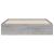 Cadru de pat cu sertare gri sonoma 140x200 cm lemn prelucrat GartenMobel Dekor