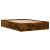 Cadru pat cu sertare stejar fumuriu 120x200 cm lemn prelucrat GartenMobel Dekor