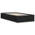 Cadru de pat cu sertare, negru, 100x200 cm, lemn prelucrat GartenMobel Dekor
