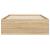 Cadru de pat cu sertare stejar sonoma 100x200 cm lemn prelucrat GartenMobel Dekor