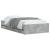 Cadru de pat cu sertare, gri beton, 100x200 cm, lemn prelucrat GartenMobel Dekor
