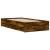 Cadru pat cu sertare stejar fumuriu 100x200 cm lemn prelucrat GartenMobel Dekor