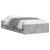 Cadru de pat cu sertare, gri beton, 90x200 cm, lemn prelucrat GartenMobel Dekor
