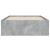 Cadru de pat cu sertare, gri beton, 90x200 cm, lemn prelucrat GartenMobel Dekor
