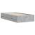 Cadru de pat cu sertare, gri beton, 90x200 cm, lemn prelucrat GartenMobel Dekor