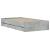 Cadru de pat cu sertare, gri beton, 90x200 cm, lemn prelucrat GartenMobel Dekor