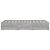 Cadru de pat cu sertare, gri beton, 140x190 cm, lemn prelucrat GartenMobel Dekor