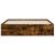 Cadru pat cu sertare stejar fumuriu 140x190 cm lemn prelucrat GartenMobel Dekor
