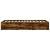 Cadru pat cu sertare stejar fumuriu 140x190 cm lemn prelucrat GartenMobel Dekor