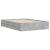 Cadru de pat cu sertare, gri beton, 120x190 cm, lemn prelucrat GartenMobel Dekor