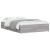 Cadru de pat cu sertare gri sonoma 120x190 cm lemn prelucrat GartenMobel Dekor