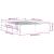 Cadru de pat cu sertare gri sonoma 120x190 cm lemn prelucrat GartenMobel Dekor