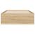 Cadru de pat cu sertare stejar sonoma 90x190 cm lemn prelucrat GartenMobel Dekor