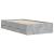 Cadru de pat cu sertare, gri beton, 90x190 cm, lemn prelucrat GartenMobel Dekor