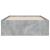 Cadru de pat cu sertare, gri beton, 90x190 cm, lemn prelucrat GartenMobel Dekor