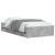 Cadru de pat cu sertare, gri beton, 90x190 cm, lemn prelucrat GartenMobel Dekor
