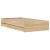 Cadru de pat cu sertare stejar sonoma 75x190 cm lemn prelucrat GartenMobel Dekor