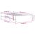 Cadru de pat cu sertare stejar fumuriu 75x190 cm lemn prelucrat GartenMobel Dekor