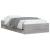Cadru de pat cu sertare gri sonoma 75x190 cm lemn prelucrat GartenMobel Dekor