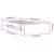 Cadru de pat cu sertare gri sonoma 75x190 cm lemn prelucrat GartenMobel Dekor