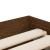 Cadru de pat cu sertare stejar maro 75x190 cm lemn prelucrat GartenMobel Dekor