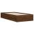 Cadru de pat cu sertare stejar maro 75x190 cm lemn prelucrat GartenMobel Dekor