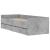 Cadru de pat cu sertare, gri beton, 90x190 cm GartenMobel Dekor