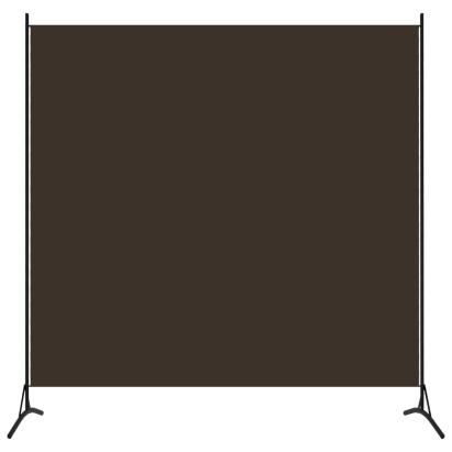 Separator de cameră, maro, 175x180 cm, textil GartenMobel Dekor