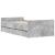 Cadru de pat cu sertare, gri beton, 100x200 cm GartenMobel Dekor
