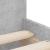 Cadru de pat cu sertare, gri beton, 90x190 cm GartenMobel Dekor