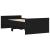 Cadru de pat cu sertare, negru, 75x190 cm mic, single GartenMobel Dekor