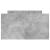 Cadru de pat cu sertare, gri beton, 75x190 cm, mic single GartenMobel Dekor