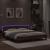 Cadru de pat cu tăblie și LED, stejar maro, 160x200 cm GartenMobel Dekor