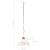 Lampă suspendată industrială, alb, 42 cm, E27 GartenMobel Dekor