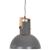 Lampă suspendată industrială 25 W gri, 52 cm, mango E27, rotund GartenMobel Dekor