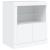 Servantă cu lumini LED, alb, 181,5x37x67 cm GartenMobel Dekor