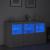 Servantă cu lumini LED, alb, 123x37x67 cm GartenMobel Dekor