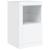 Servantă cu lumini LED, alb, 163x37x67 cm GartenMobel Dekor