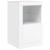 Servantă cu lumini LED, alb, 123x37x67 cm GartenMobel Dekor