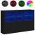 Servantă cu lumini LED, negru, 162x37x100 cm GartenMobel Dekor