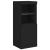 Servantă cu lumini LED, negru, 162x37x100 cm GartenMobel Dekor
