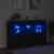 Servantă cu lumini LED, negru, 162x37x100 cm GartenMobel Dekor