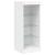 Servantă cu lumini LED, alb, 162x37x100 cm GartenMobel Dekor