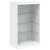 Servantă cu lumini LED, alb, 181,5x37x100 cm GartenMobel Dekor