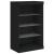 Servantă cu lumini LED, negru, 181,5x37x100 cm GartenMobel Dekor