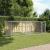 Cușcă pentru câini cu uși, gri, 4x2x1,5 m, oțel galvanizat GartenMobel Dekor